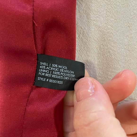 Club Monaco skirt red size 0 - Picture 9 of 9